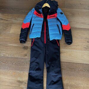 Bogner Fire & Ice Ski Set - Bibs and Jacket - Size 8 (both)